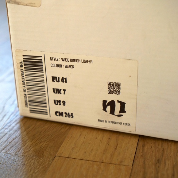 NO IDEA Black Wide Dough Loafers - Picture 7 of 7